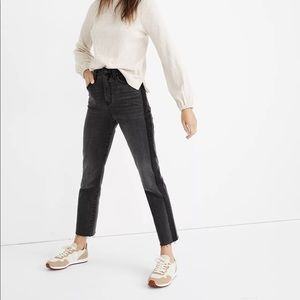 Madewell Classic Straight Jeans: Shadow Stripe Edition